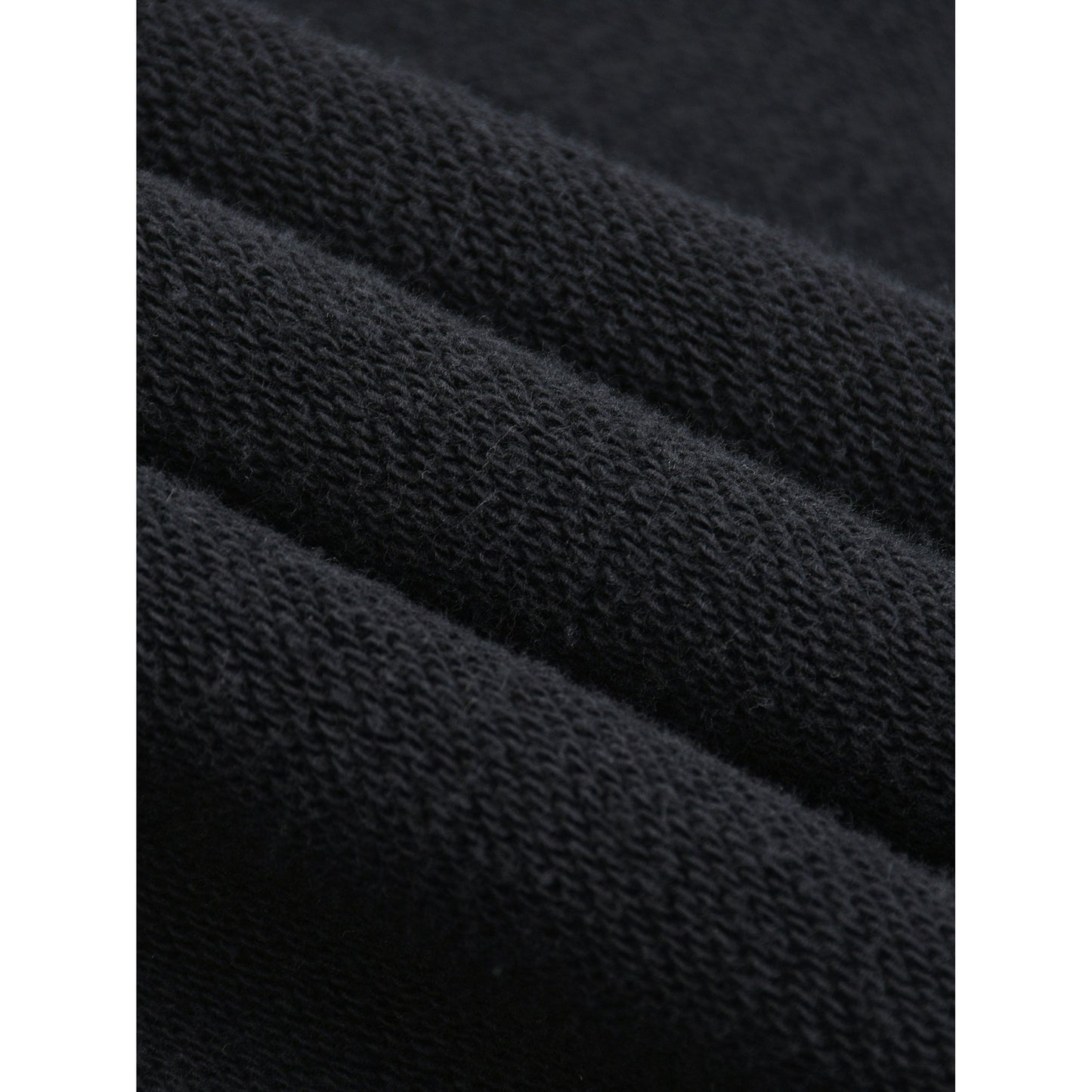 Close-up of dark fabric texture