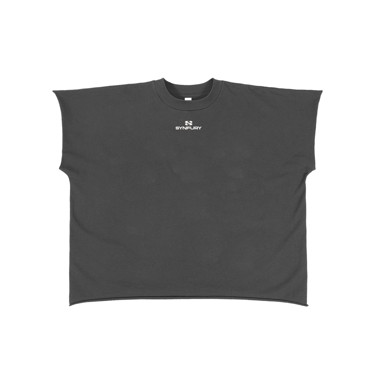 Ash Carbon sleeveless shirt on a white background