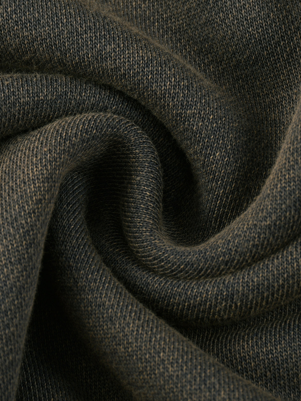 SYNFURY, Heavyweight cotton knit texture in Washed Charcoal