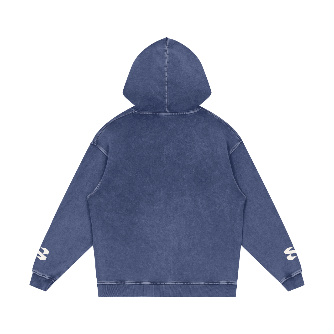 Vintage Pullover Hoodie - Storm Navy - back view