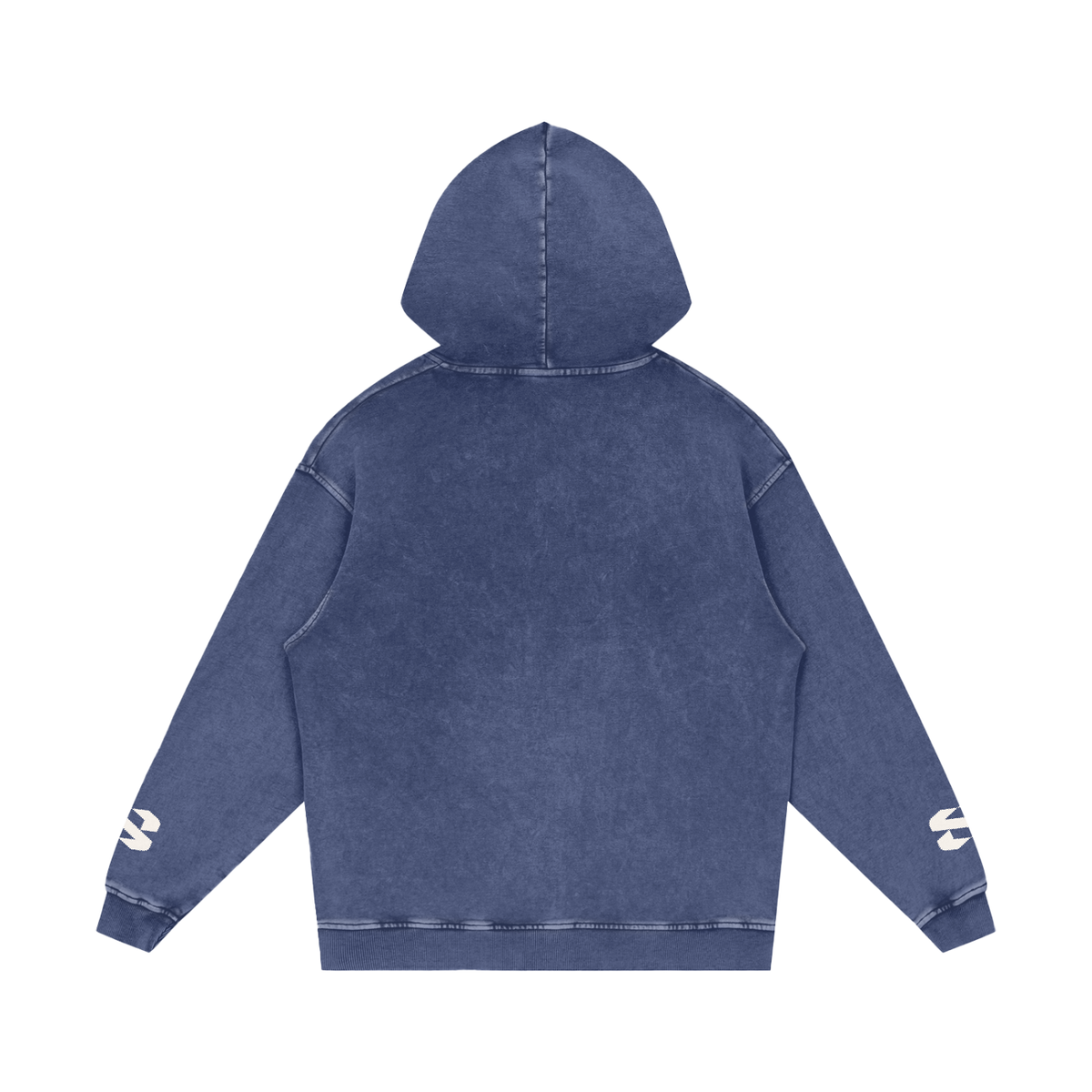 Vintage Pullover Hoodie - Storm Navy - back view