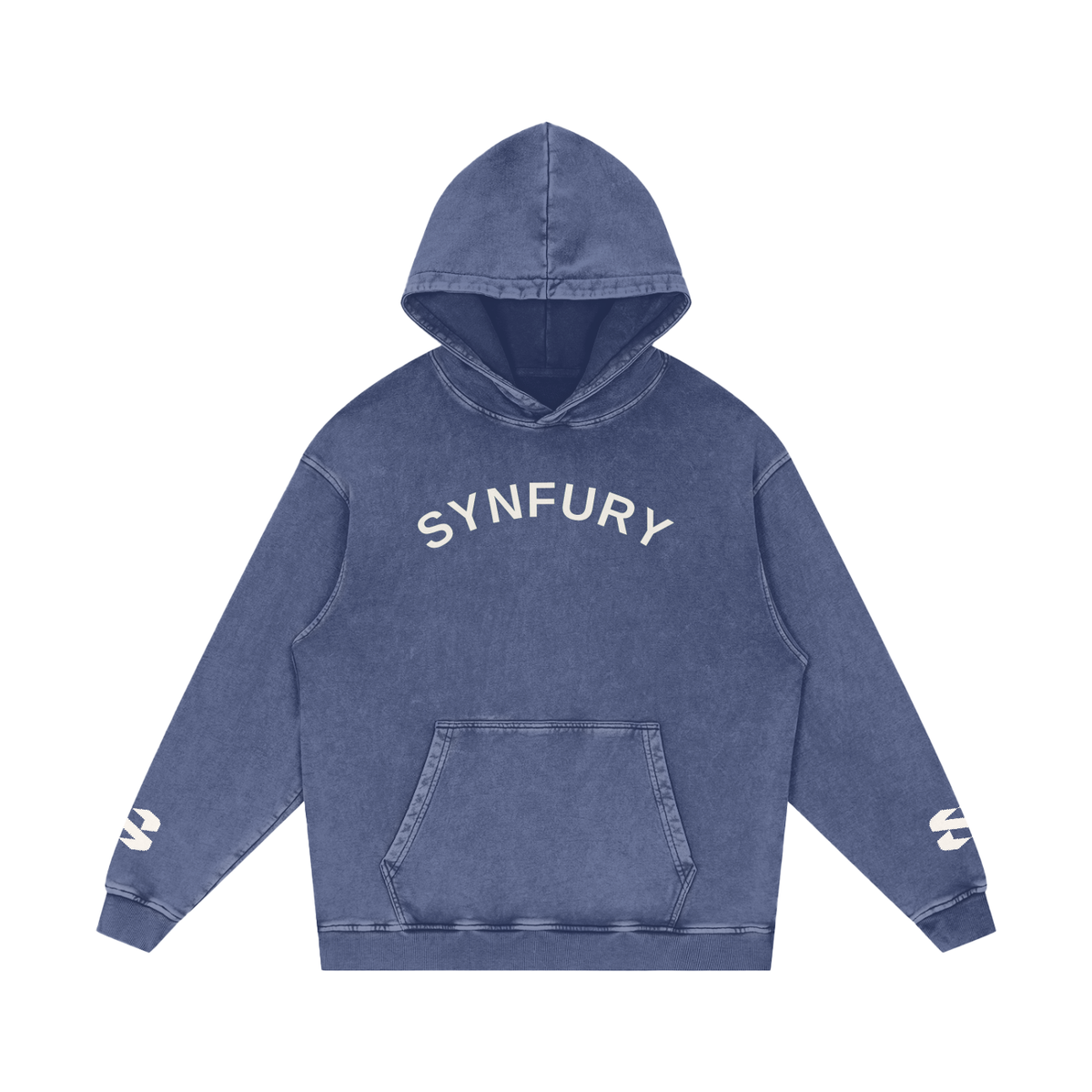 Vintage Pullover Hoodie - Storm Navy - front view