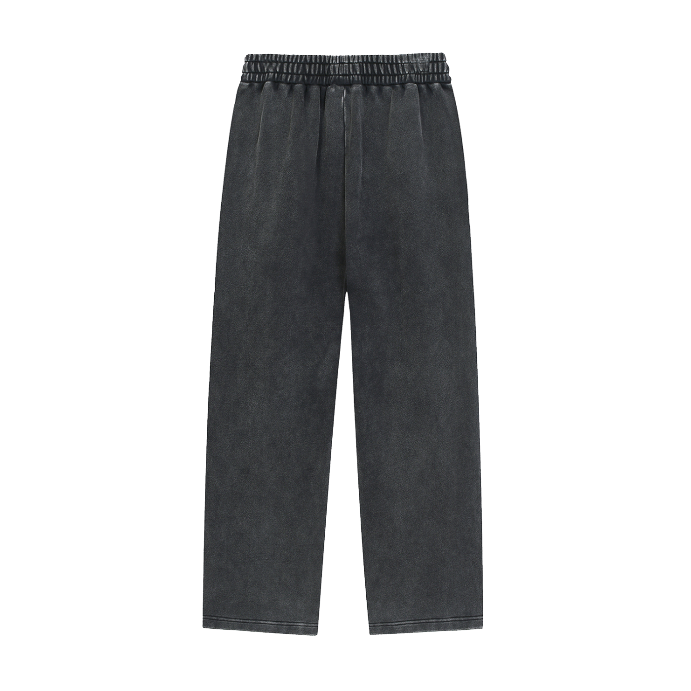 Black pants on a white background